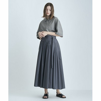 【SALE】ATON (Women/Men)/エイトン COTTON TWILL | ダブル