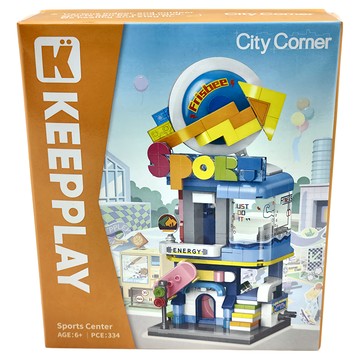 KEEPPLAY 奇妙積木 造型組合玩具 六歲以上適用 活力運動場  1盒