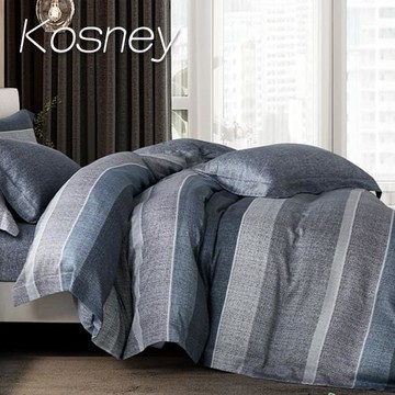KOSNEY  沙浦  特大100%天絲TENCE六件式兩用被床罩組
