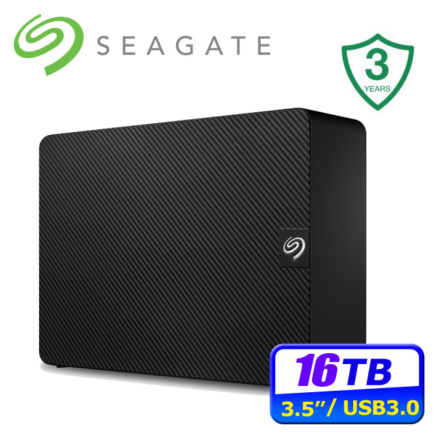 Seagate 新黑鑽16TB 3.5吋外接硬碟(STKP16000400)推薦| PChome 24h購物