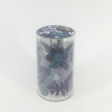 紀錄花-黑 Record flower - Black / 紙膠帶 Masking Tape