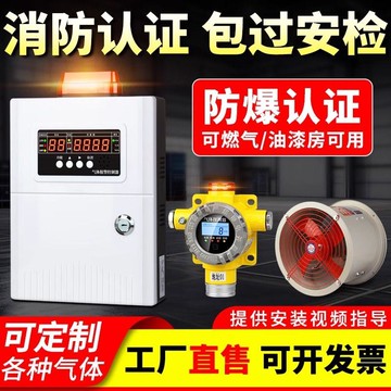 {可打統編 保固一年}可燃氣體探測警報器工業加油站油漆燃氣瓦斯液化有毒氣體檢測儀