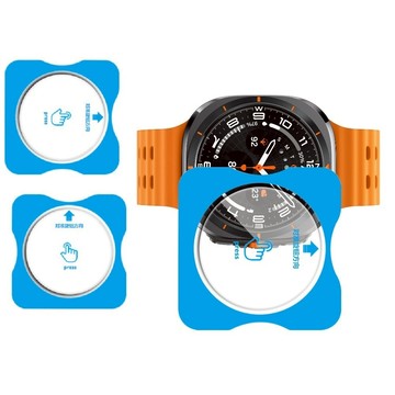 【自動定位9H鋼化膜】適用 華為 Huawei Watch GT3 Pro 46mm 手錶保護貼
