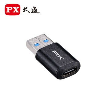 【PX大通】AC2 USB-A公 轉 TYPE-C母 轉接頭