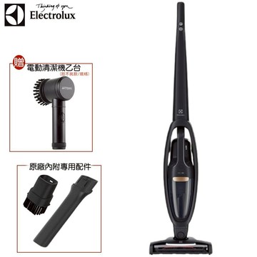 【Electrolux 伊萊克斯】贈電動清潔機/洗鞋機 WQ61-1OGG Well Q6 手持兩用無線吸塵器 毛髮截斷吸頭基本款