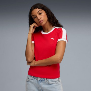 PUMA 流行系列T7短袖T恤(F) 女 短袖上衣 63212911
