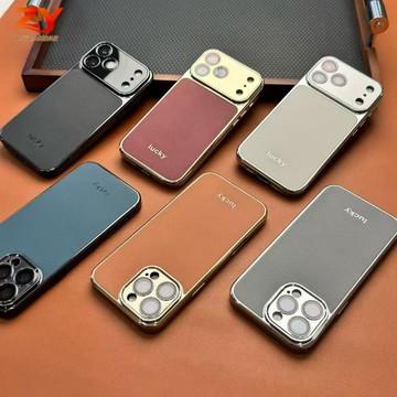 【自帶鏡頭膜】適用於蘋果iPhone17 16 15 14promax手機殼 新款全包防摔 強力磁吸 不沾指紋 高檔素皮