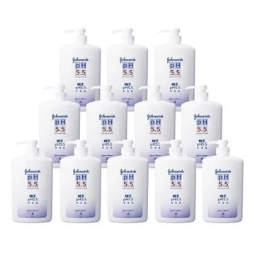 一般款 1000mlx12入 嬌生pH5.5沐浴乳1000ml x 12入/箱購 (一般款/2合1)