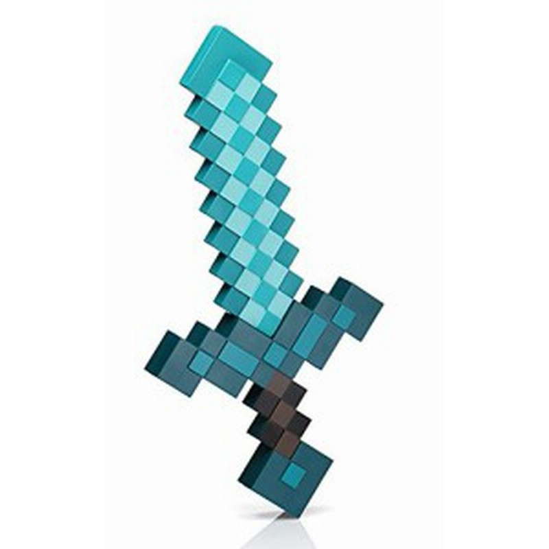 マインクラフト マイクラ Mojang Minecraft Next Generation 3d Deluxe Diamond Sword Foam Sword Rep 通販 Lineポイント最大1 0 Get Lineショッピング
