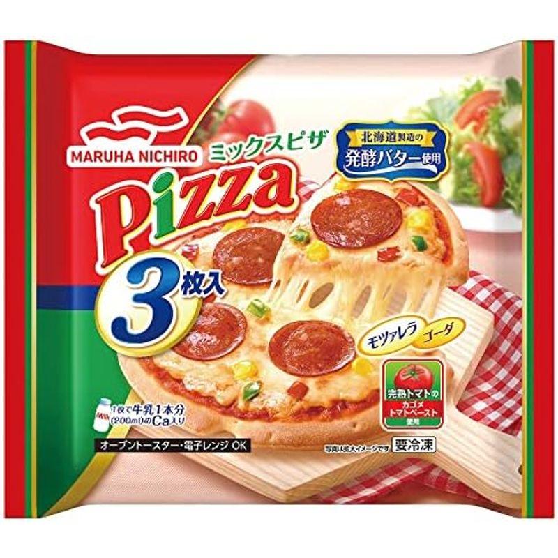 冷凍食品マルハニチロ ミックスピザ3枚入 300g×4個