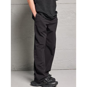 UNF2024春夏新品原創街潮長褲寬松休閑加長運動褲復古中性工裝褲