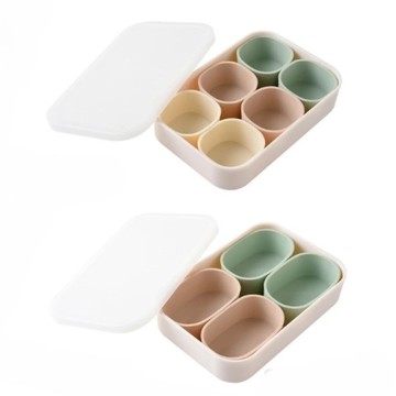 日本 Arnest 小菜分裝保存盒 矽膠杯 保鮮盒 便當盒 可微波冷凍【南風百貨】