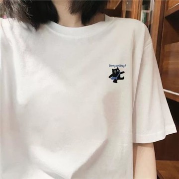 品牌折扣專柜撤柜大牌剪標尾單~潮牌重磅短袖T恤男女士純棉寬松