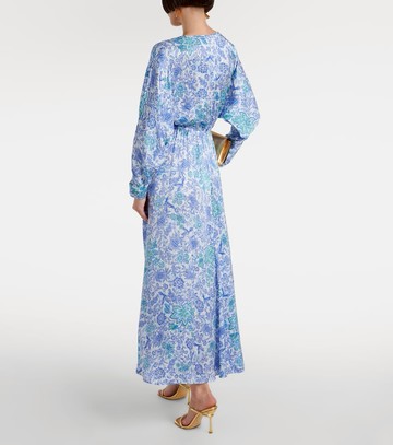 Poupette St Barth Printed midi dress
