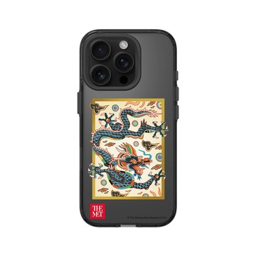 iPhone 16 Pro Clear (相機按鈕) 酷墨灰 - The MET - 畫框系列 - 騰雲龍徽