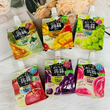 日本 Tarami 達樂美 蒟蒻 果凍飲 150g 低卡果凍飲(芒果/麝香葡萄/葡萄/哈密瓜/蘋果/水蜜桃)｜全店$299 全家取貨免運｜領券9折｜APP下單最高再賺22%點數⚡