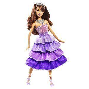 Barbie(バービー) Sparkle Lights Purple Princess Doll ドール 人形