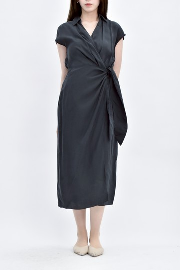 (M) mango 黑色無袖洋裝