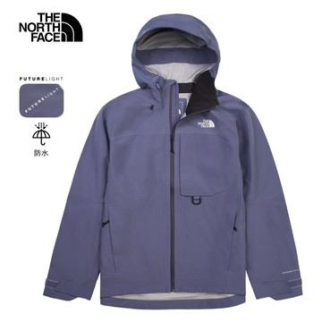 The North Face北面男款紫色FUTURELIGHT防水納米殼衝鋒衣｜89ZJBTR 外套