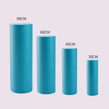 鴻湊健身按摩軸EVA材質迷彩實心泡沫軸 壓小腿瑜伽柱工廠現貨批發