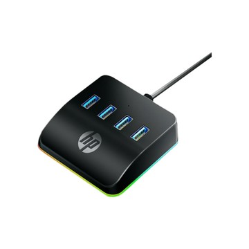 HP HC-CT120 無光版-150CM 4埠HUB USB擴充HUB 桌面拓展塢 筆記型電腦 桌上型電腦 延長線 USB3.0 (此商品為4孔USB輸入,TYPE-C為補電孔,請勿買錯喔~)