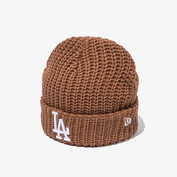 NEW ERA 男女 毛帽 韓版 BIG RIB CUFF BEANIE MLB 洛杉磯道奇 NE14440809