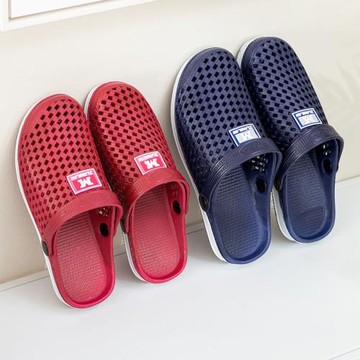 夏季男士防滑軟底情侶室外涼拖鞋