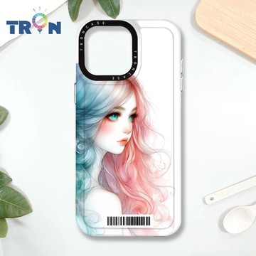 TRON IPHONE 16 PRO MAX 不愛笑的女孩 防摔 MAGSAFE 磁吸 太空載具殼 透黑 手機殼