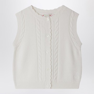 White Jobolene vest