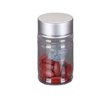 東莞生產廠家PET食品級壓片保健品包裝小瓶子 60ml瑪卡塑料包裝瓶