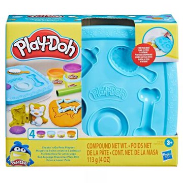 PlayDoh 培樂多 - 小小攜帶收納盒黏土遊戲組(藍)
