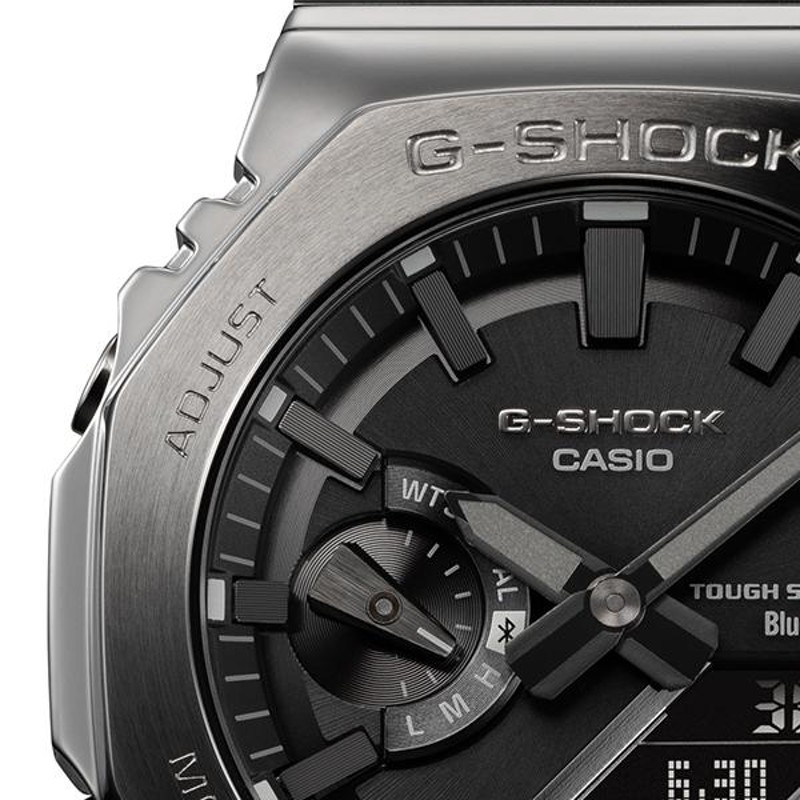 G-SHOCK FULL METAL フルメタル 2100 オクタゴン ブラック GM-B2100BD-1AJF メンズ 腕時計 ソーラー  Bluetooth アナデジ 反転液晶 日本製 国内正規品 カシオ | LINEショッピング