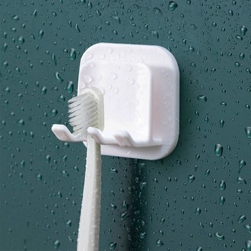 日式牙刷置物架 黏貼式牙刷架 壁掛牙刷杯架 漱口杯架 贈品禮品 A6572