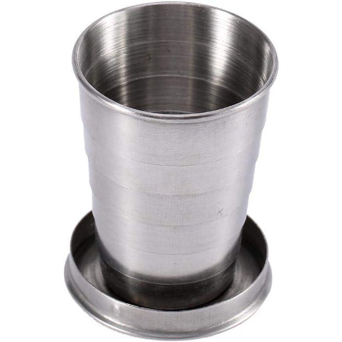 Guys of the Universe Folding Stainless Steel Camping Coffee Mug Piece Set Cups for Survival Gear　並行輸入品