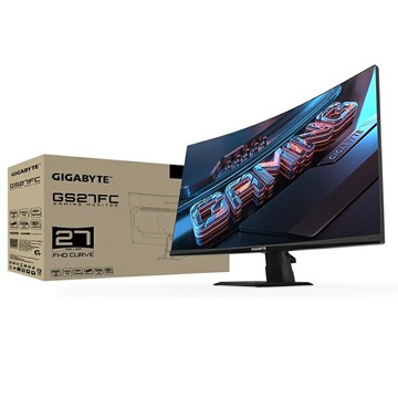 【享最高折300】Gigabyte 技嘉 GS27FC FHD/180hz/1ms/VA 27型曲面電競螢幕