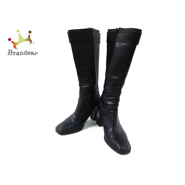 Pinky Dianne ロングブーツ 黒 Rehda Com