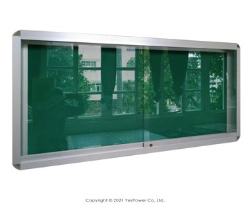 *全省安裝＊GB-12 標準鋁框玻璃櫥窗公佈欄/附鎖 標準鋁框磁鐵+圖釘雙用 300cm以上