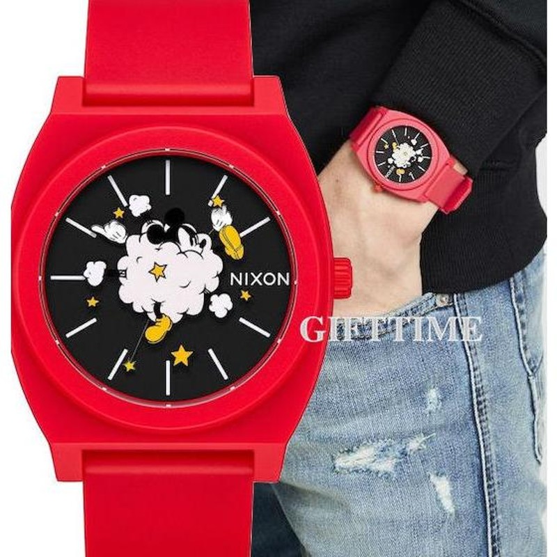 NIXON/ニクソン MICKEY MOUSE a1193098 THE TIME TELLER P A119-3098