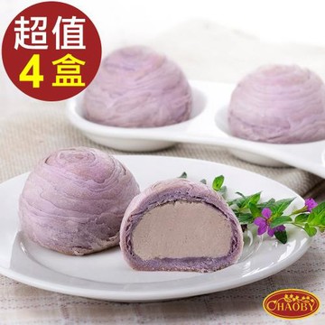 現購【超比食品】真台灣味-芋頭酥3入禮盒 X4盒
