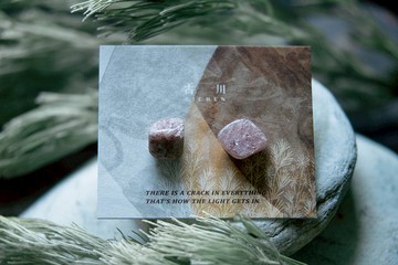 CRACK | 礦物系耳環 |  EARRINGS