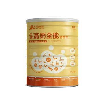 來而康 易而善 全家高鈣全能營養素 1700g/罐 高鈣 含纖 全方位配方 沖泡 奶粉 一般食品