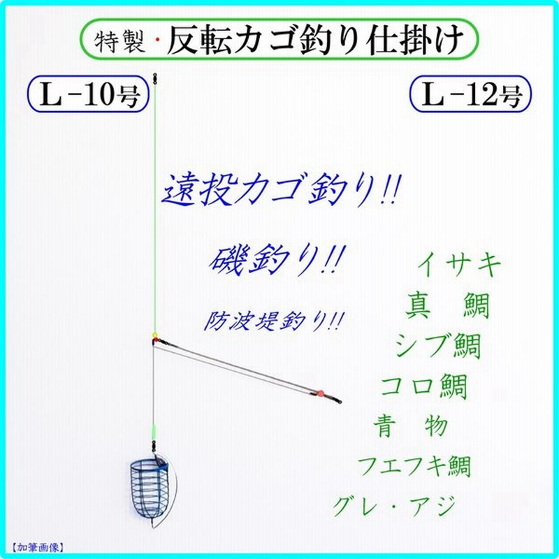 春夏新作モデル Nakazima ナカジマ 遠投カゴ釣り仕掛 8号 Qdtek Vn