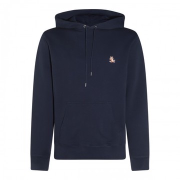Maison Kitsune - Dark Blue Cotton Sweatshirt M