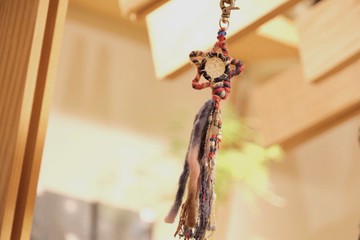 星星捕夢網掛飾