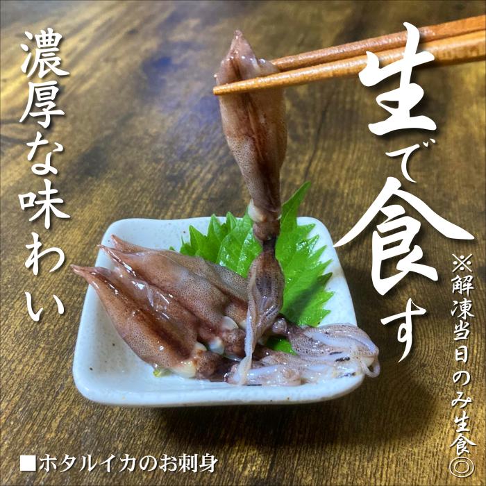 目取りホタルイカ 生食用 500g 冷凍 海鮮 海産物