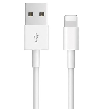 YOGER iPhone 8-pin 高速充電傳輸線  1個  20cm  白色