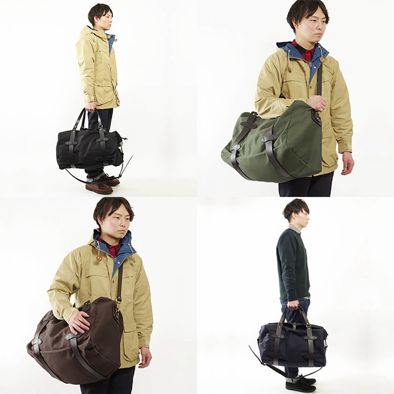 フィルソン FILSON ミディアム キャンバス ダッフルバッグ ｜ MEDIUM DUFFLE メンズ アメリカ製 米国製 MADE IN USA  ヘビーオンス 本革 アウトドア ボストンバ | LINEブランドカタログ