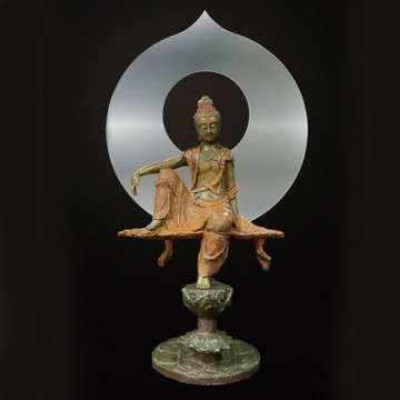 子問2020年光輝系列 經典款 原作銅雕 ~自在(觀世音菩薩)