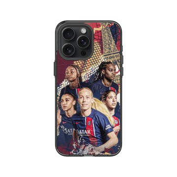 iPhone 15 Pro Max Clear 酷墨灰 - PSG - PSG Victory - Squad 1