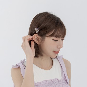 琥珀色調造型小髮夾 四色售